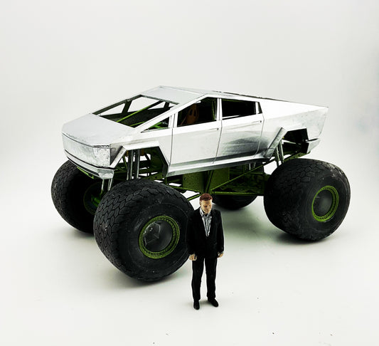 Tesla monster CYBERTRUCK with Elon