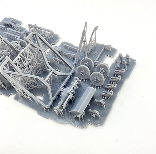 55 Chevy Bel Air pro touring kit for AMT