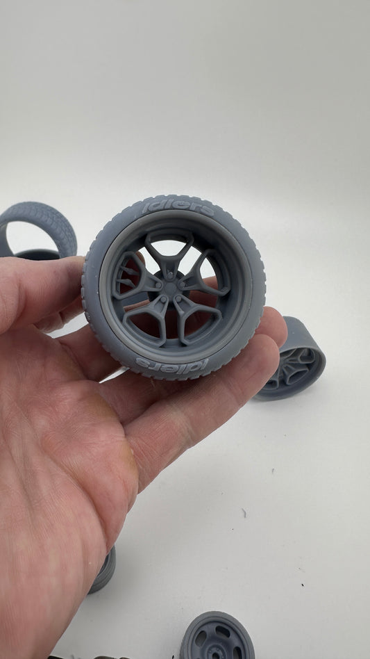 1/12 scale, HHR wheels and tires