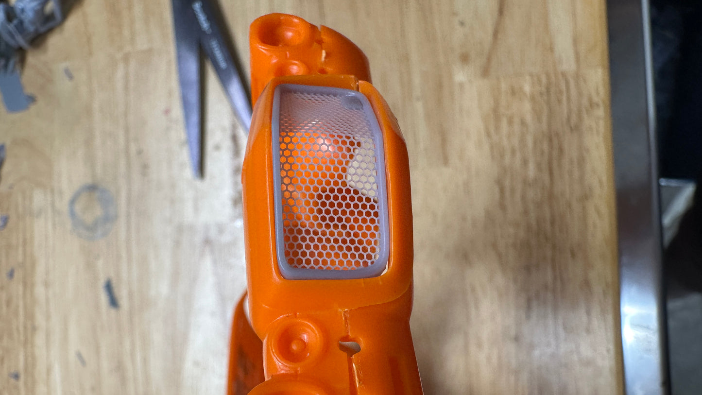 70 1/2 Camaro Honeycomb grill for AMT kit 1:25