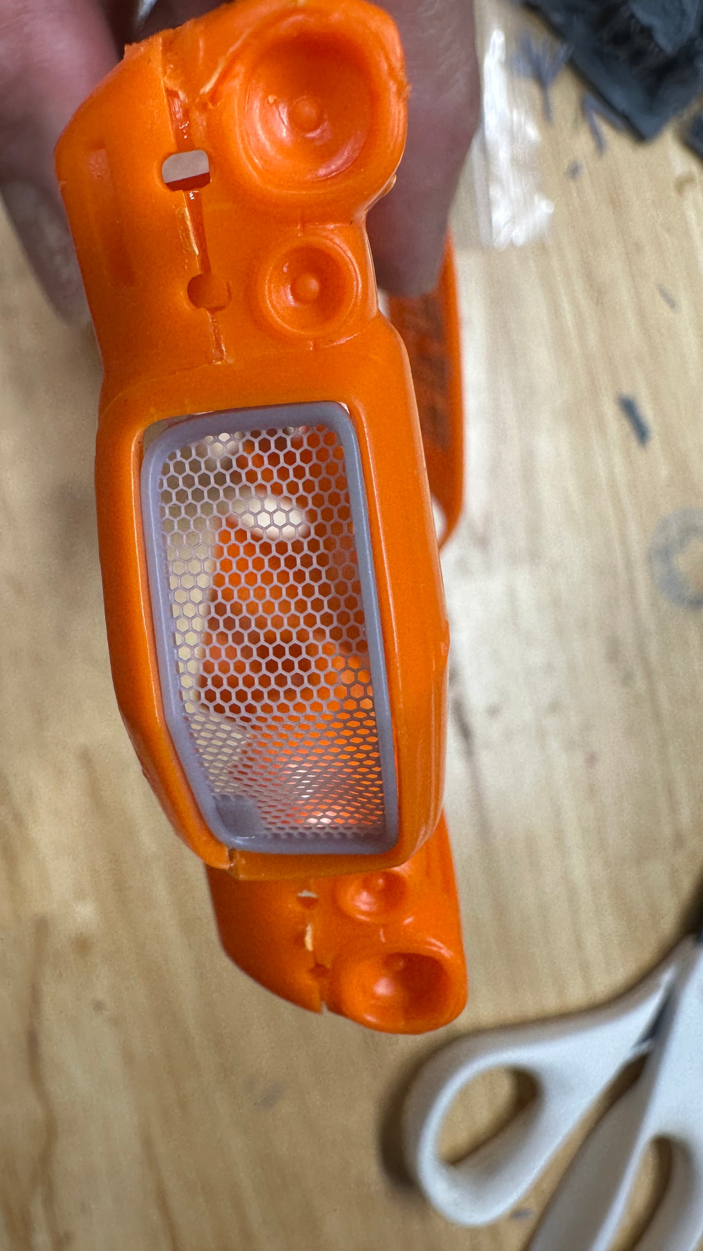 70 1/2 Camaro Honeycomb grill for AMT kit 1:25