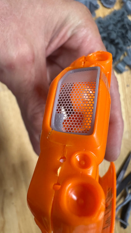 70 1/2 Camaro Honeycomb grill for AMT kit 1:25