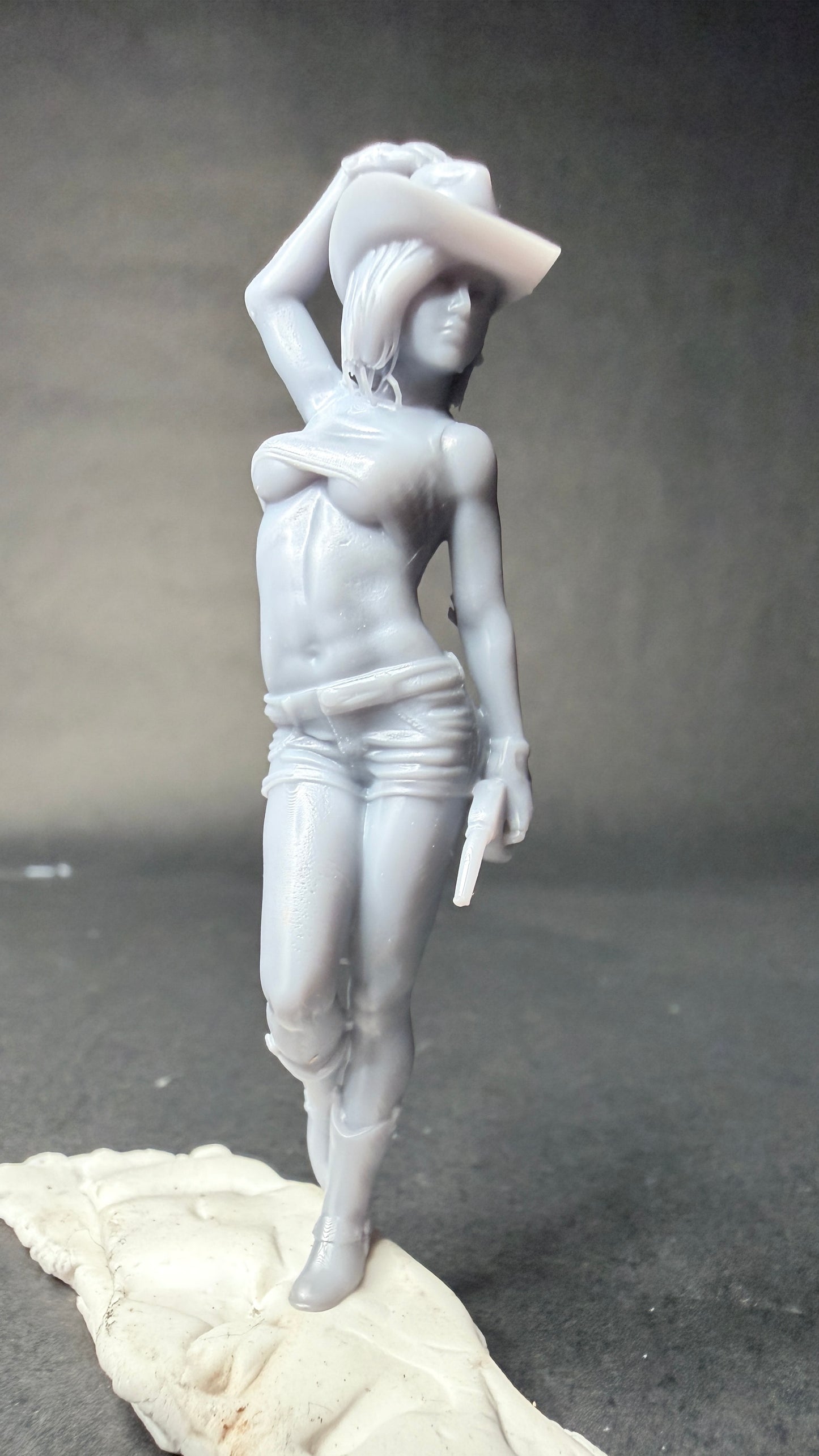 Gas Pump Girl Brandee 3d printed for Diorama