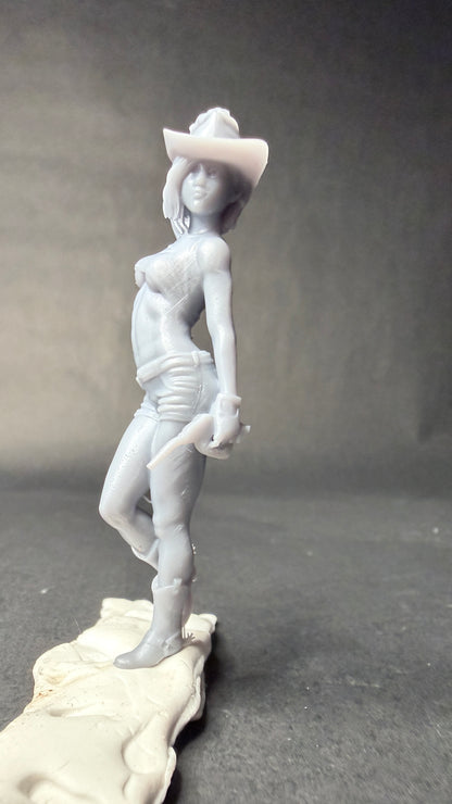Gas Pump Girl Brandee 3d printed for Diorama