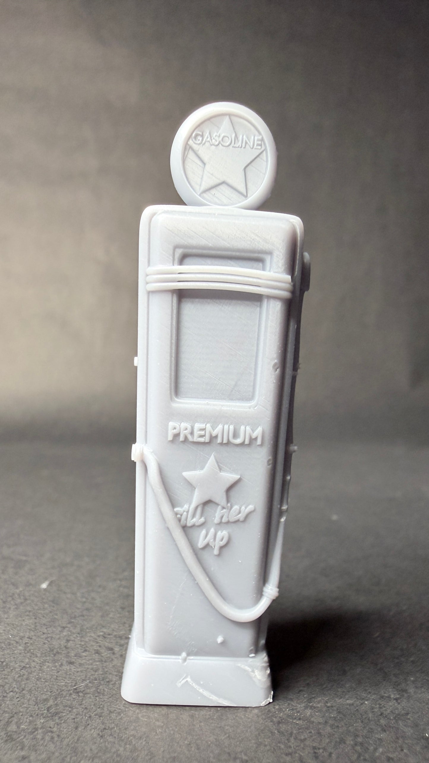 Gas Pump Girl Brandee 3d printed for Diorama