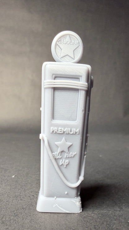 Gas Pump Girl Brandee 3d printed for Diorama