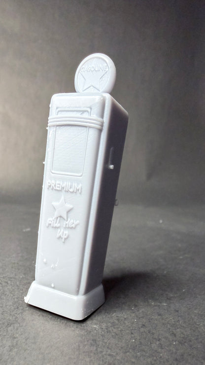 Gas Pump Girl Brandee 3d printed for Diorama