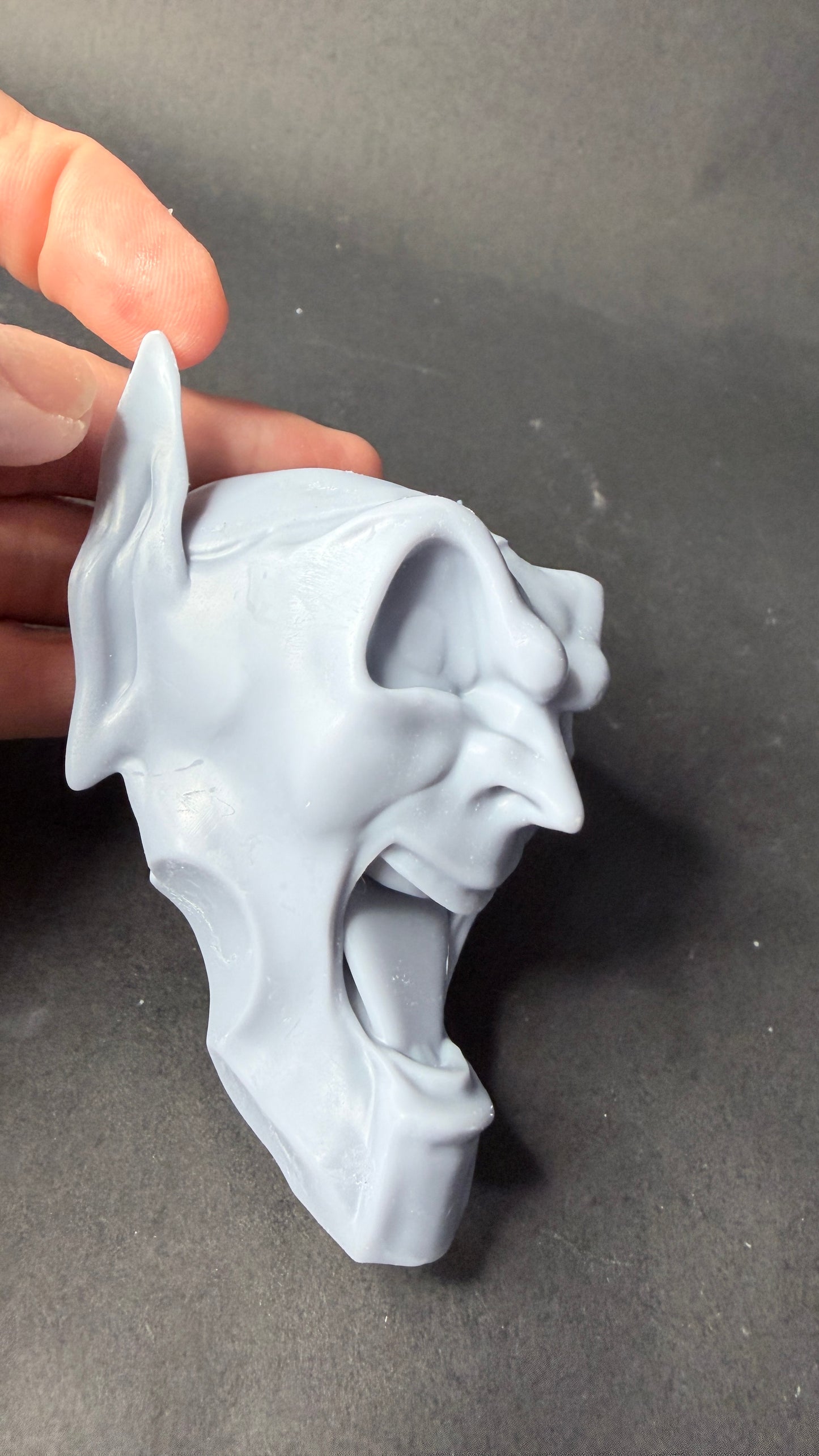 1/25 scale, maximum overdrive goblin head
