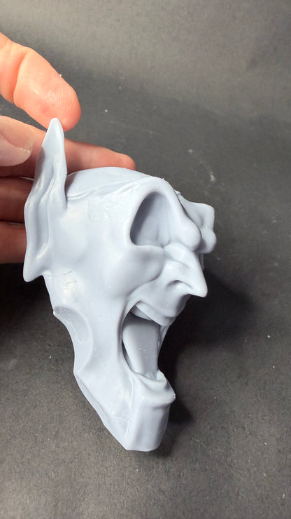 1/25 scale, maximum overdrive goblin head