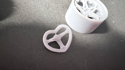 Heart Wheels, exhaust tips and steering wheel
