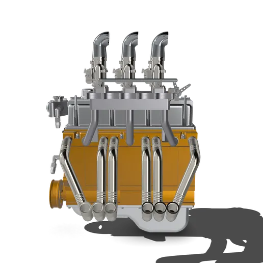 235 Inline 6 Drag motor