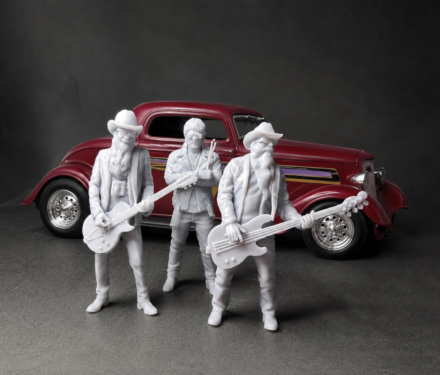 Billy and Dusty and Frank from ZZ Top