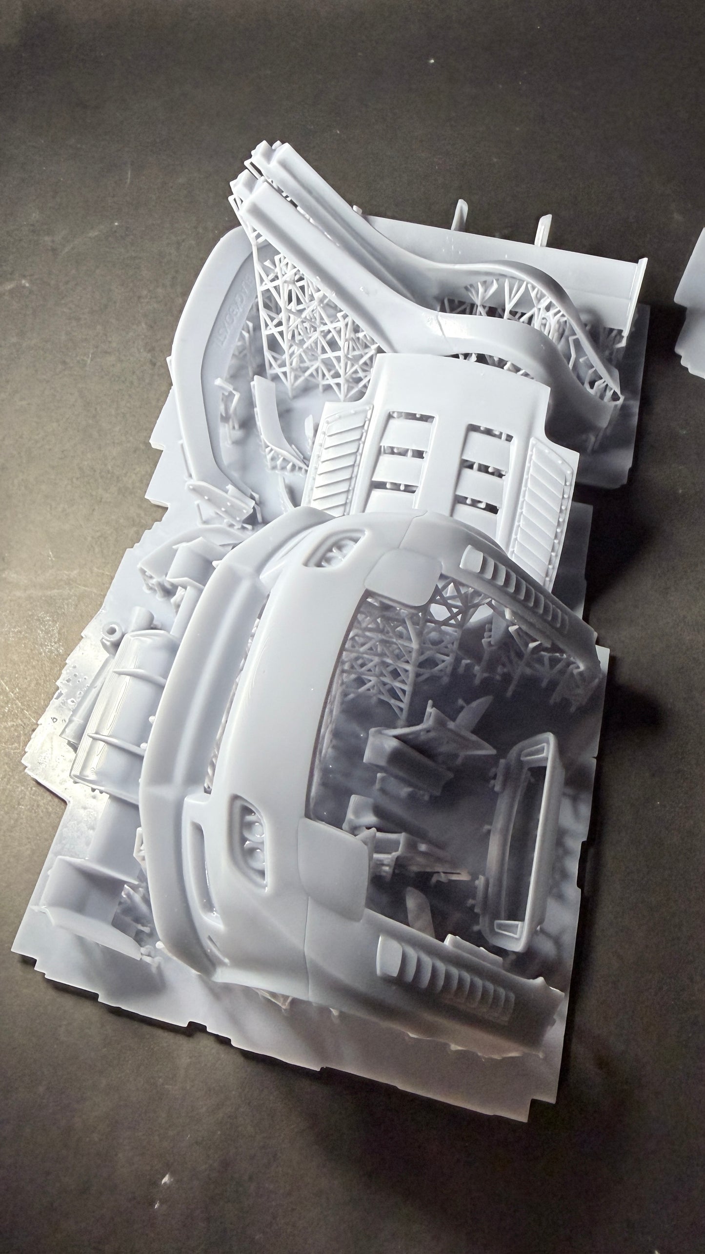 Time attack bodykit for Tamiya 1-24 Rx7