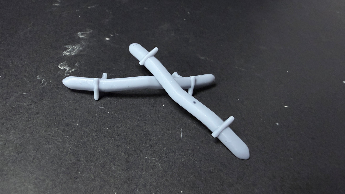 1:25 1937 Lincoln Zephyr Bumpers