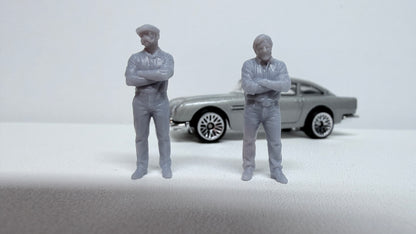 1/64 Jay Leno and Dennis Gage