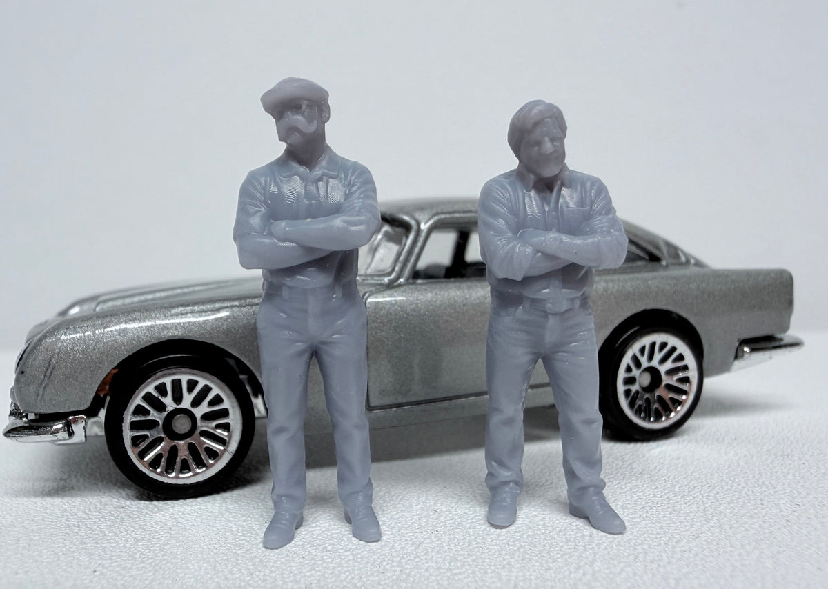 1/64 Jay Leno and Dennis Gage