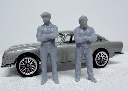 1/64 Jay Leno and Dennis Gage