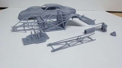 1968 Firebird and Chassis Pro Mod 1/25