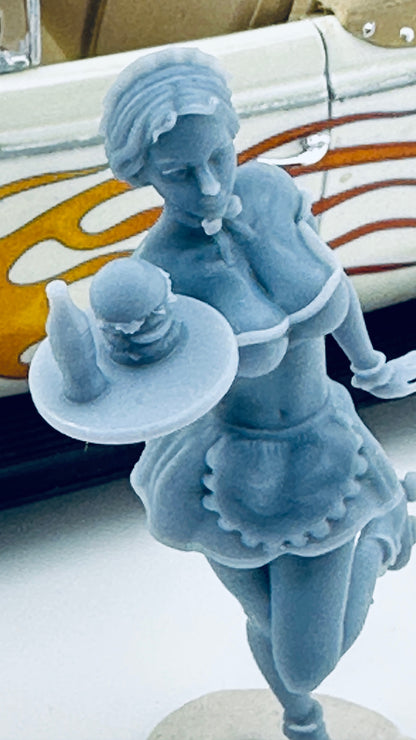 Roller Skating Diner Waitress