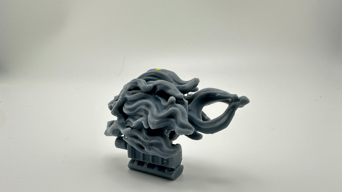 Flaming Skull Scoop and Blower