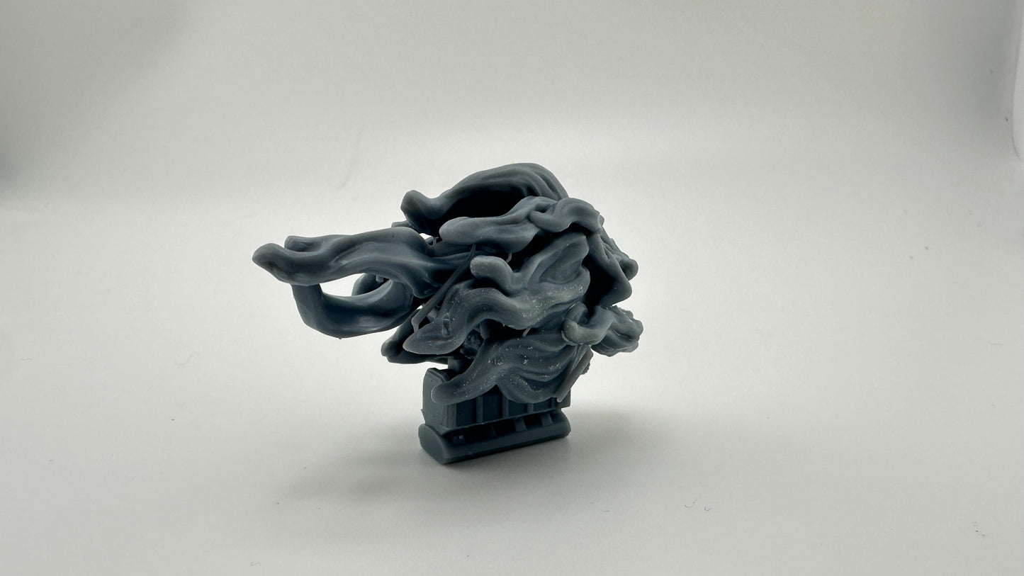 Flaming Skull Scoop and Blower