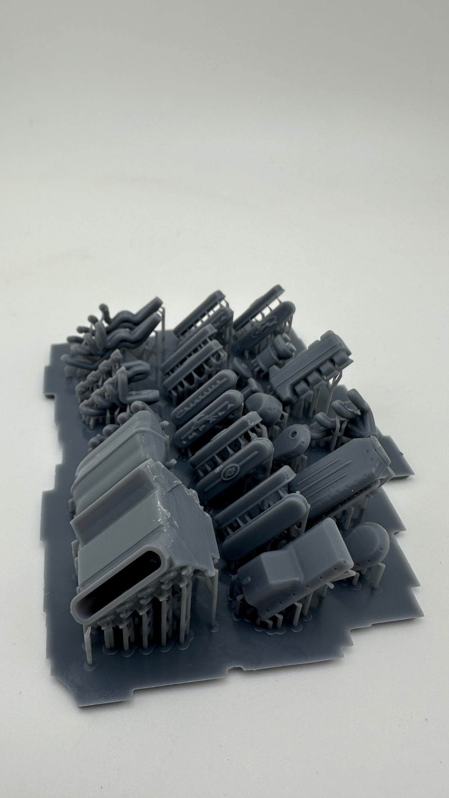 Billet LSX Show Engine with Transmission