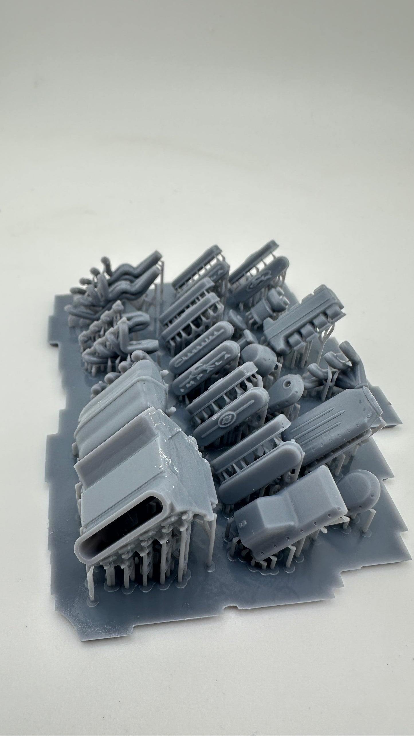 Billet LSX Show Engine with Transmission