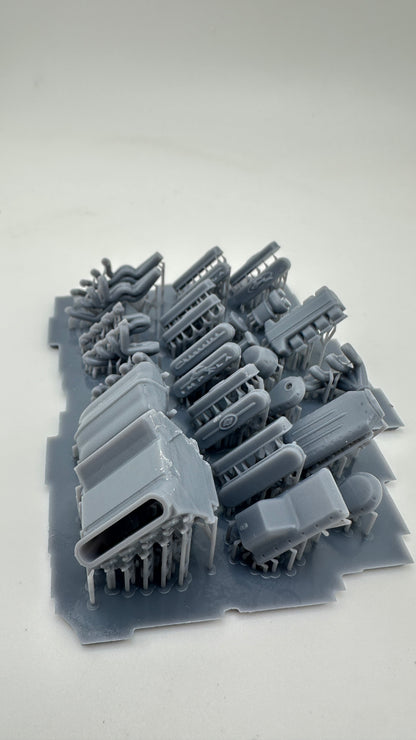 Billet LSX Show Engine with Transmission