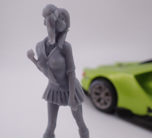 Japanese Car Show Girl