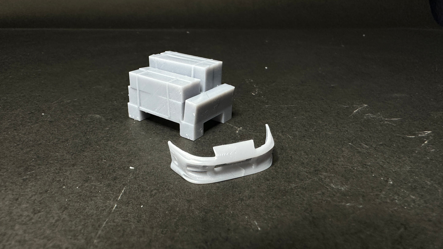 Supra Parts for Brians Fast Furious Pickup 1/64