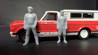 Farmtruck and Azn 1/64 figures