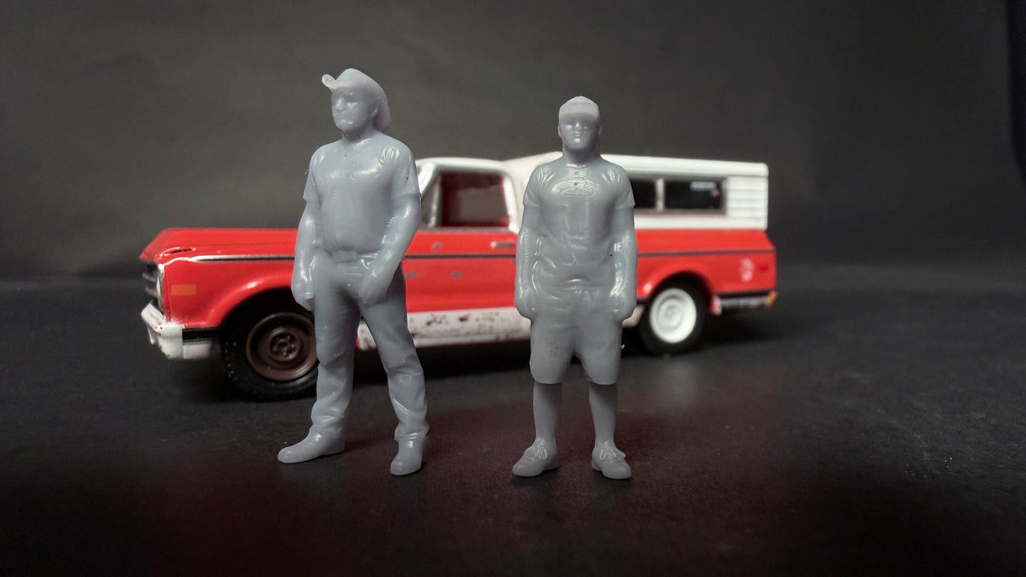 Farmtruck and Azn 1/64 figures