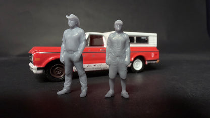 Farmtruck and Azn 1/64 figures