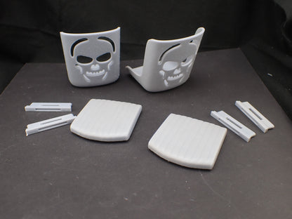 1/8 Scale Skull Hot Rod Seats