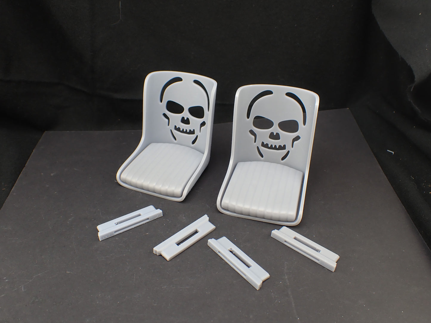 1/8 Scale Skull Hot Rod Seats