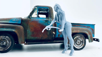 Gassy Gloria for model car Diorama