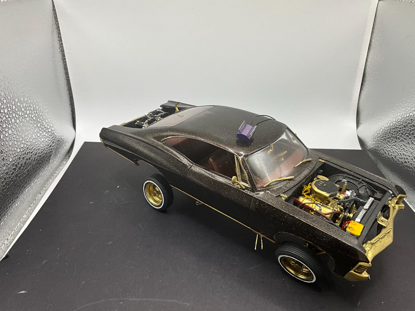 1:25 Switchbox for model car lowrider 3d printed