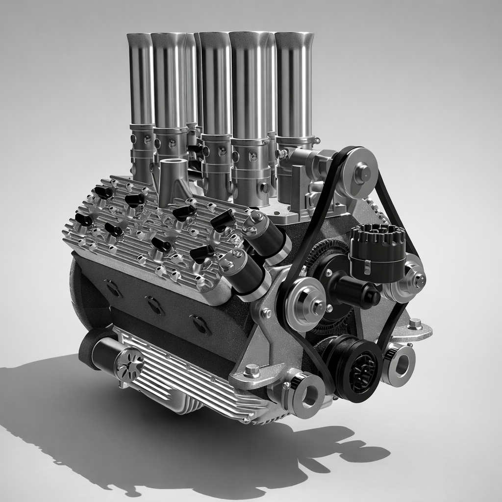 Ford Flathead Stacked Injection Twin Spark