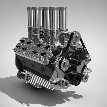 Ford Flathead Stacked Injection Twin Spark