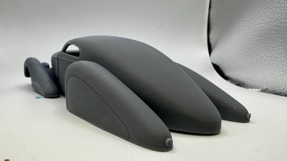 1/25 scale, fully custom Cadillac body and hood