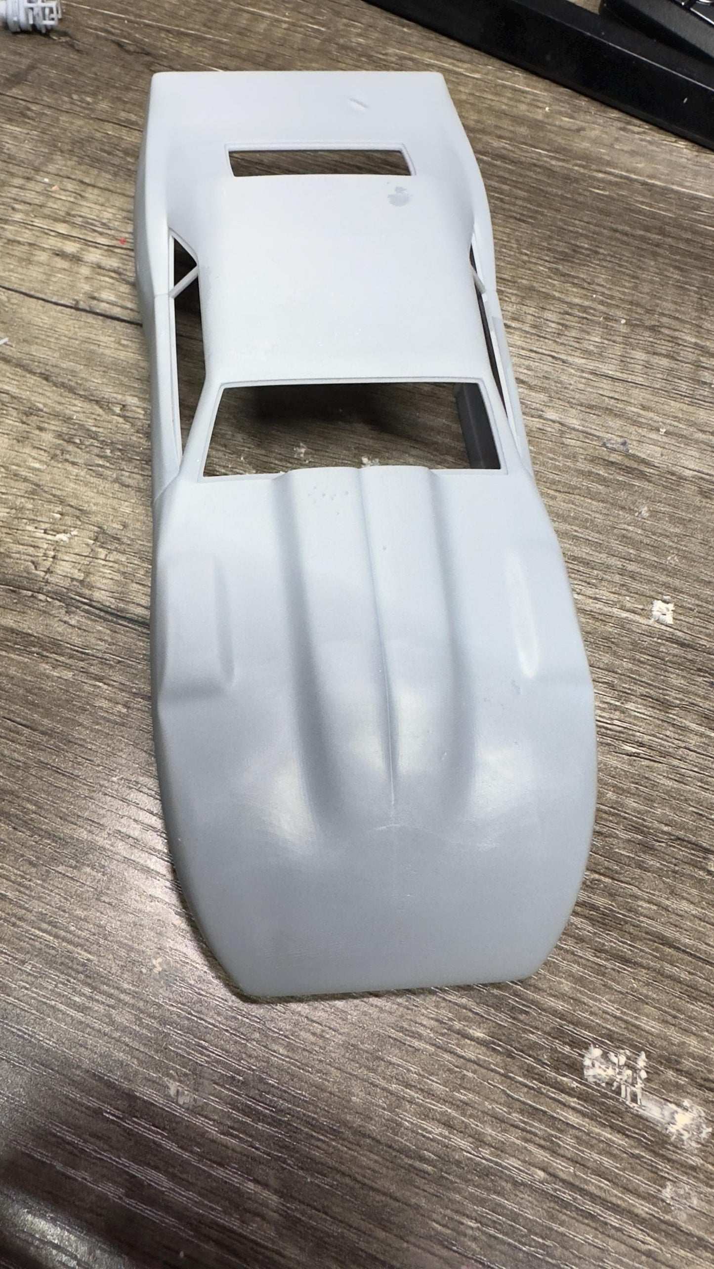 3-D printed 1/25 scale pro mod Daytona dodge