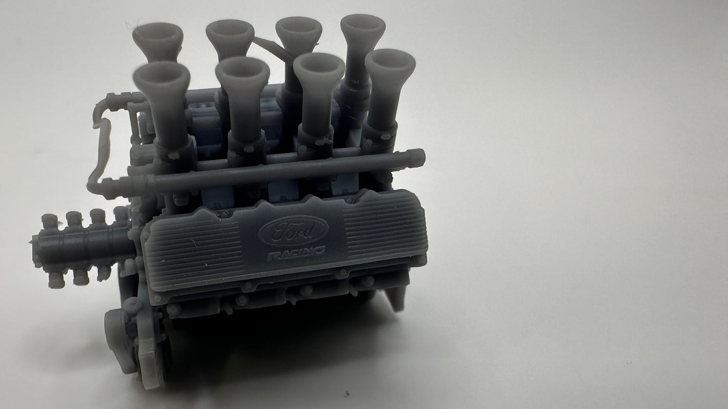 model car Gymkhana Seven Mustang engine with exhaust Ken Block