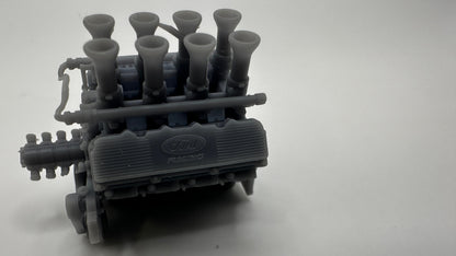 model car Gymkhana Seven Mustang engine with exhaust Ken Block