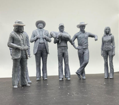 1:18 Smokey And The Bandit figures includes JR 3d printed