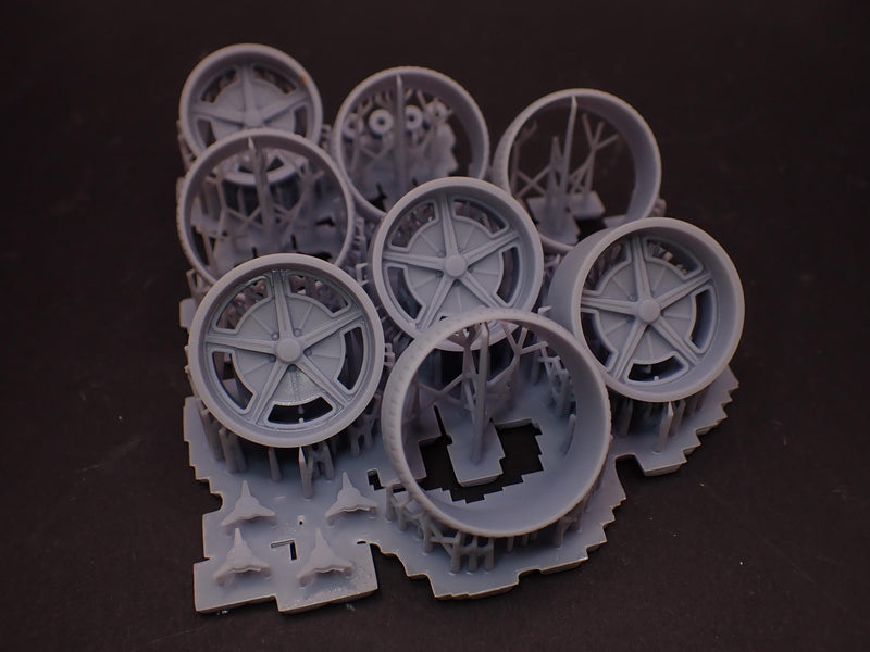 1/24 Ridler Wheels Tires
