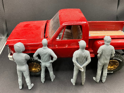 Top gear presenters 1/25 scale. Perfect for your diorama.