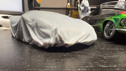 1/25 scale, Lamborghini under car cover