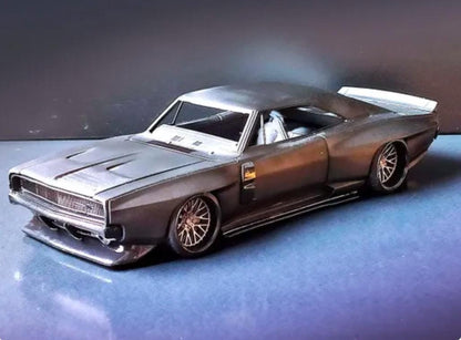 1968 Charger Bodykit 1/25 3d printed