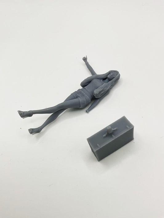 1/25 scale hitchhiker for model car 3d