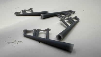 Two sets of 1/25 scale, rat rod headers